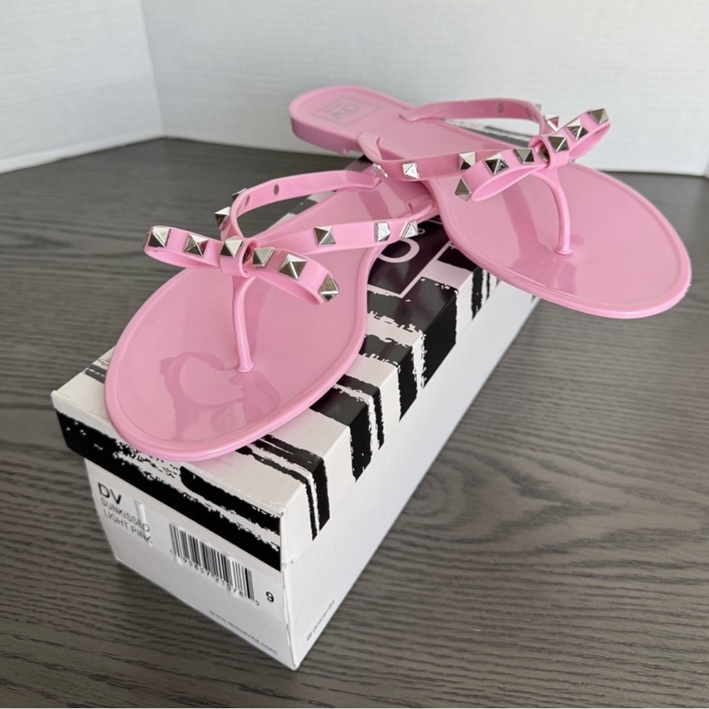NWT Dolce Vita Pink Studded Sandals